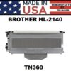 BROTHER # TN-360 TONER - USA Made