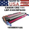 CANON CRG 111 TONER - MAGENTA - USA Made