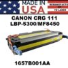CANON CRG 111 TONER - YELLOW - USA Made