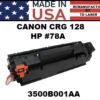 CANON # CRG 128 TONER - USA Made