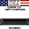 CANON CRG 131 TONER - BLACK - USA Made