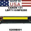 CANON CRG 131 TONER - YELLOW - USA Made