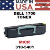 DELL 1700/1710 TONER - MICR - USA Made