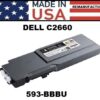 DELL C2660 TONER - BLACK - USA Made