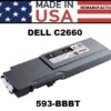 DELL C2660 TONER - CYAN - USA Made