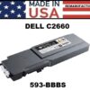 DELL C2660 TONER - MAGENTA - USA Made