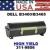 DELL 2360/3460/3465 TONER HY - USA Made