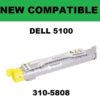 DELL 5100 TONER - YELLOW - New Compatible