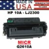HP 10A - 2300 TONER - MICR - USA Made