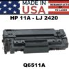 HP 11A - 2400 TONER - USA Made
