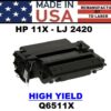 HP 11X - 2400 TONER HY - USA Made