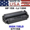 HP 15X - 1200 TONER HY - USA Made