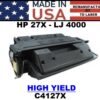 HP 27X - 4000 TONER HY - USA Made