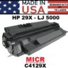 HP 29X - 5000 TONER - MICR - USA Made