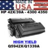 HP 42X - 4250/4350 TONER HY - USA Made