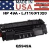 HP 49A - 1160, 1320 TONER - USA Made
