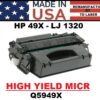 HP 49X - 1320 TONER HY - MICR - USA Made