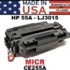 HP 55A - P3015 TONER - MICR - USA Made