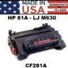 HP 81A - M604/M630 TONER - USA Made