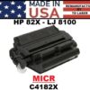 HP 82X - 8100 TONER - MICR - USA Made