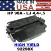 HP 98X - 4/4+/5 TONER HY - USA Made