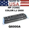HP 124A - 2600 TONER - BLACK - USA Made