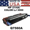 HP 314A - 3000 TONER - BLACK - USA Made