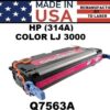 HP 314A - 3000 TONER - MAGENTA - USA Made