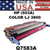 HP 503A - 3800 TONER - MAGENTA - USA Made