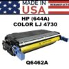 HP 644A - 4730 TONER - YELLOW - USA Made