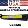HP 824A - CP6015/CM6030 TONER - YELLOW - USA Made
