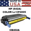 HP 642A - CP4005 TONER - YELLOW - USA Made