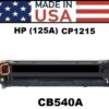 HP 125A - CP1215 TONER - BLACK - USA Made