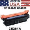 HP 648A - CP4525 TONER - CYAN - USA Made