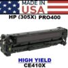 HP 305X - PRO 400 TONER - BLACK HY - USA Made