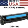 HP 305A - PRO 400 TONER - CYAN - USA Made