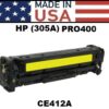 HP 305A - PRO 400 TONER - YELLOW - USA Made