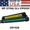 HP 370A - CP5225 TONER - YELLOW - USA Made