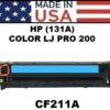 HP 131A - PRO 200 TONER - CYAN - USA Made