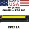 HP 131A - PRO 200 TONER - YELLOW - USA Made