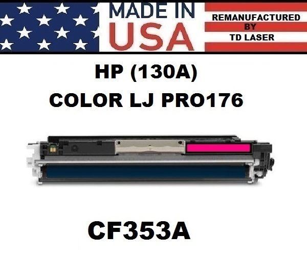 HP 130A – PRO 176 TONER – MAGENTA – www.tdlaser.com