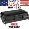 RICOH-IBM 1312 TONER - MICR - USA Made