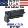 RICOH - IBM 1654/1754 TONER - CYAN HY - USA Made