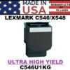 LEXMARK C546 TONER - BLACK UHY - USA Made