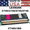 LEXMARK C746/C748/X746/X748 TONER - MAGENTA - USA Made