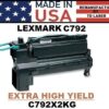 LEXMARK C792 TONER - BLACK XHY - USA Made