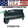 LEXMARK C792/X792 TONER - YELLOW - USA Made