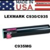 LEXMARK C930, C935 TONER - MAGENTA - USA Made