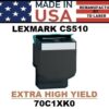 LEXMARK CS510 TONER - BLACK XHY - USA Made