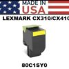 LEXMARK CX310/CX410/CX510 TONER - YELLOW - USA Made